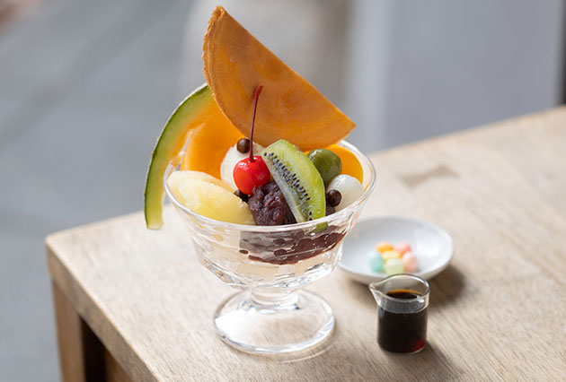 季節のあんみつ